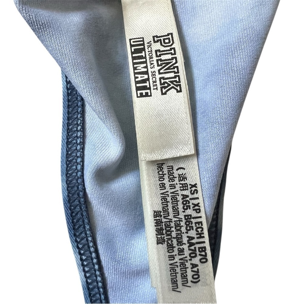 Victoria's Secret Blue Tie-Dye Sports Bra EUC XS - Picture 4 of 7